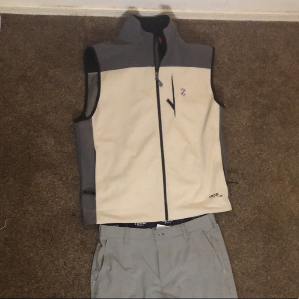 🔴GET BOTH🔴IZOD Vest AND Golf Pants